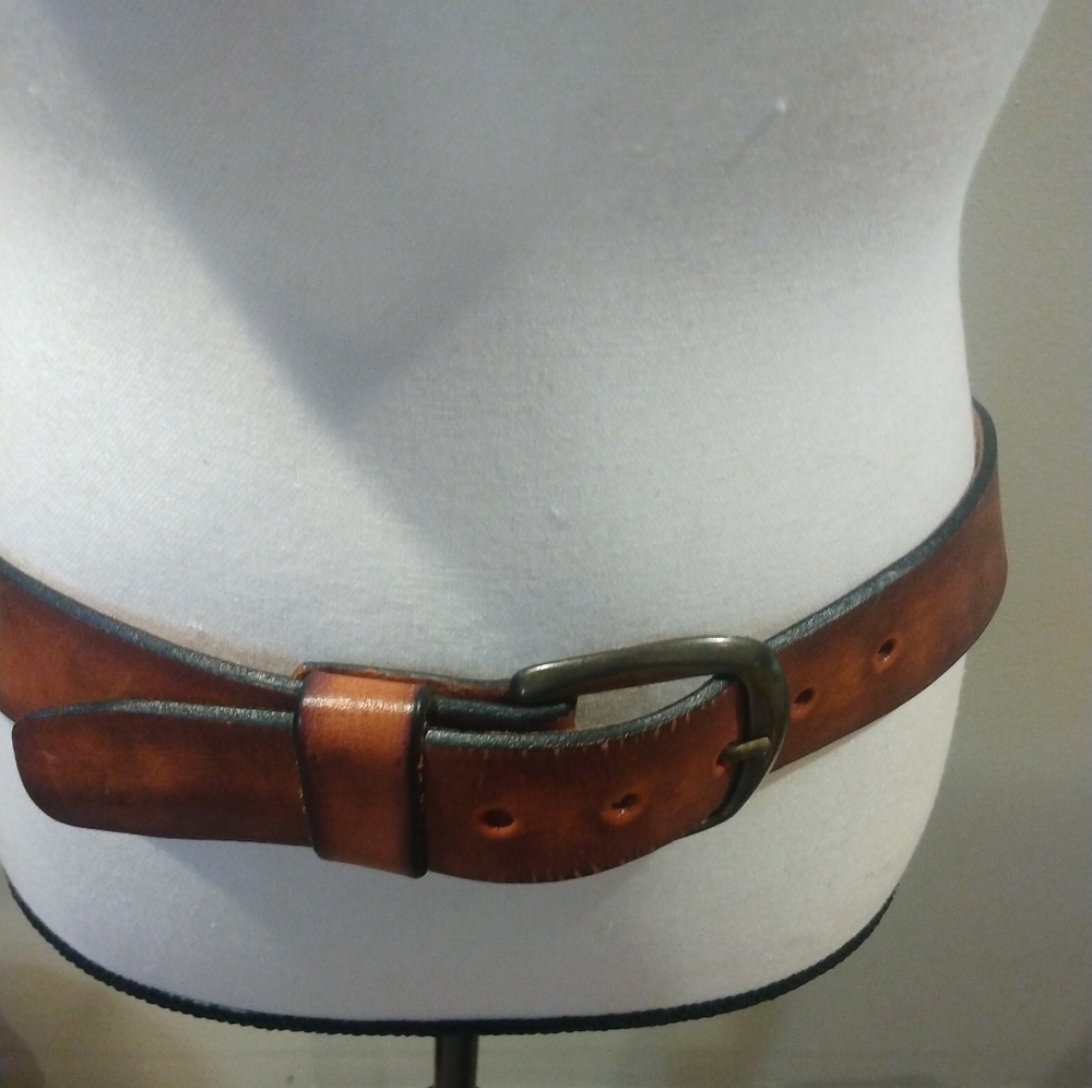 Mens genuine harness Leather Brit